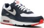 Nike Air Max 90 "Navy Crimson" sneakers Blue - Thumbnail 2