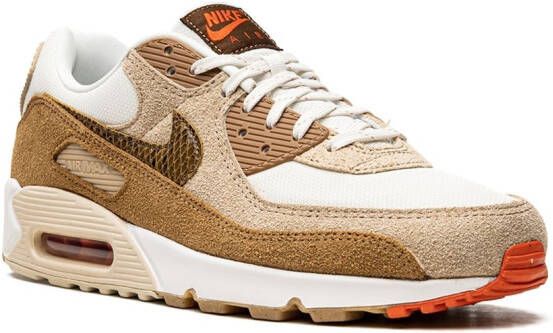 Nike Air Max 90 "Pale Ivory Snakeskin Swoosh" sneakers Neutrals