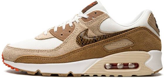 Nike Air Max 90 "Pale Ivory Snakeskin Swoosh" sneakers Neutrals