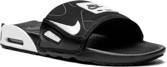 Nike Air Max 90 slides Black