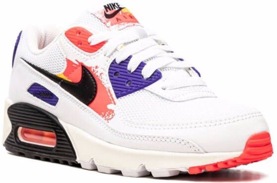 Nike Air Max 90 sneakers "Brushstroke" White