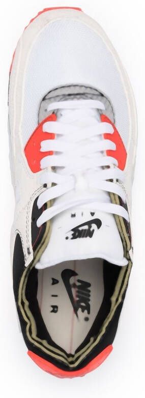 Nike Air Max 90 "Archetype Bright Crimson" sneakers White