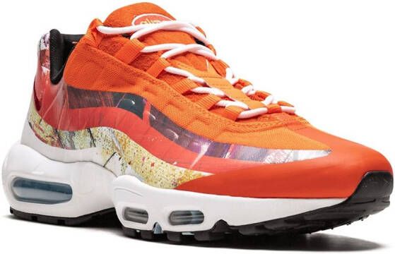 Nike x Dave White Air Max 95 sneakers Orange