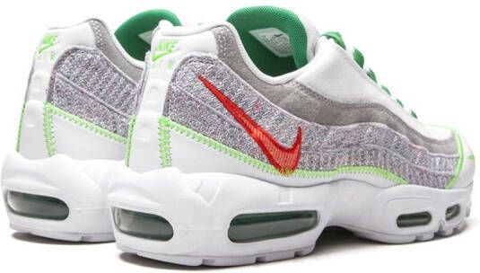 Nike Air Max 95 "White Classic Green Electric Green" sneakers