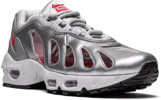 Nike x Supreme Air Max 96 "Silver" sneakers