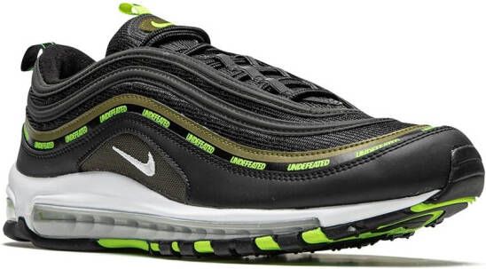Nike x Undefeated Air Max 97 "Black Volt" sneakers