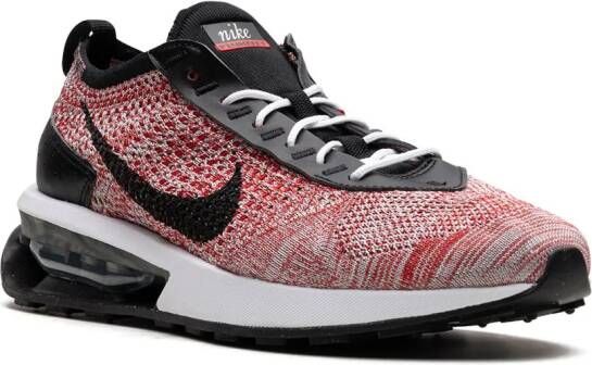 Nike Air Max Flyknit Racer "University Red Wolf Grey" sneakers