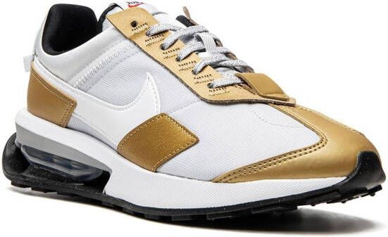 Nike Air Max Pre Day SE sneakers "Pure Platinum Metallic Gold" White