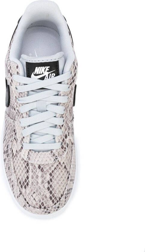 Nike Air Max snakeskin-effect trainers Grey