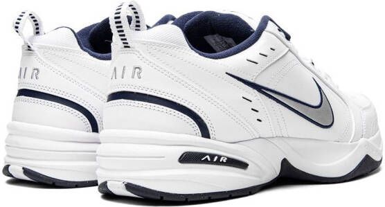 Nike Air Monarch 4 "White Navy" sneakers