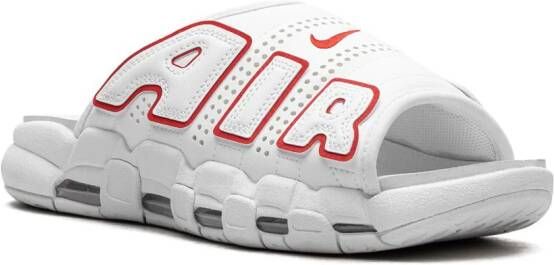 Nike Air More Uptempo Air More "White Red" slides