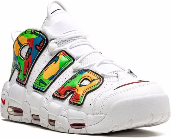 Nike Air More Uptempo "Peace Love Swoosh" sneakers White