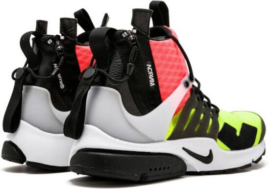 Nike x Acronym Air Presto Mid "Hot Lava Volt" sneakers Green