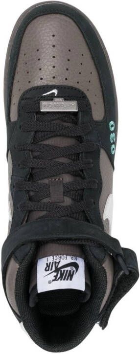 Nike Air Swoosh-logo hi-top sneakers Grey