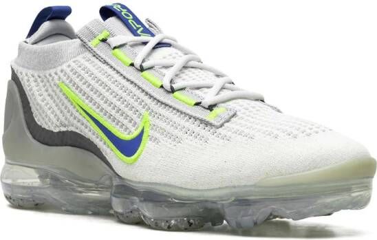 Nike Air Vapormax 2021 FK "White Royal Volt" sneakers Grey