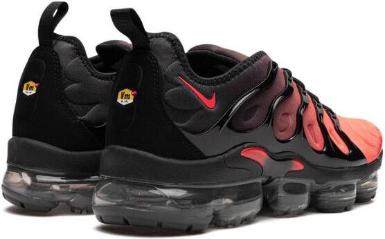 Nike Air Vapormax Plus "Black Bright Crimson" sneakers