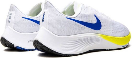 Nike Air Zoom Pegasus 37 "White Racer Blue Cyber Black" sneakers