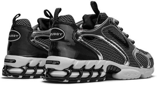 Nike x Stüssy Air Zoom Spiridon Caged "Pure Platinum" sneakers Grey
