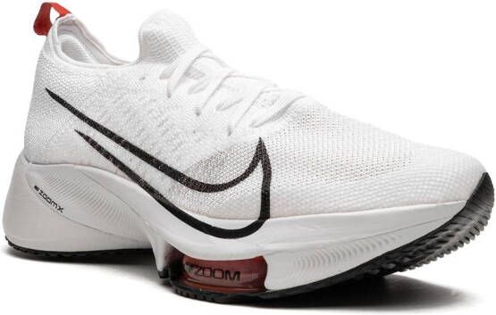 Nike Air Zoom Tempo Next% "White Light Crimson Platinum Tint Black" sneakers