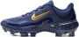 Nike Alpha Huarache Elite 4 Low "Jackie Robinson Day" football boots Blue - Thumbnail 5