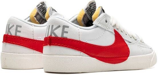 Nike Blazer Low 77 Jumbo "University Red" sneakers White