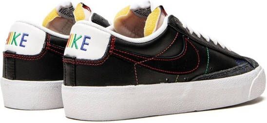 Nike Blazer Low 77 "Multicolor Stitch" sneakers Black