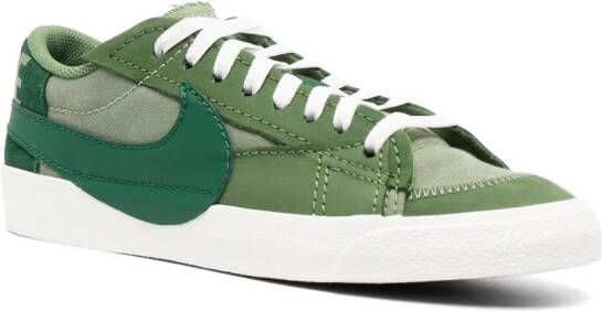 Nike Blazer Low 88 Jumbo panelled sneakers Green