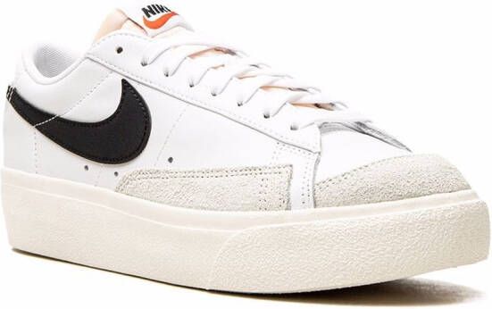 Nike Blazer Low Platform "White Black" sneakers