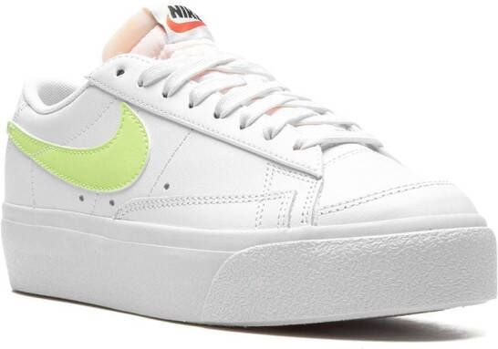 Nike Blazer Low Platform "Lemon Twist" sneakers White