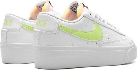 Nike Blazer Low Platform "Lemon Twist" sneakers White