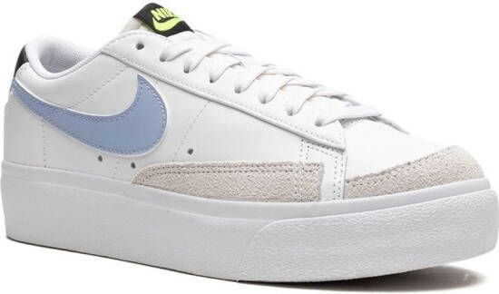 Nike Blazer Low Platform "White Cobalt Bliss" sneakers