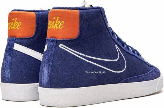 Nike Blazer Mid '77 "First Use Blue Suede" sneakers