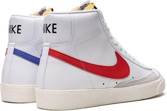 Nike Blazer Mid '77 Vintage "Mismatched Swoosh Blue Red" sneakers White