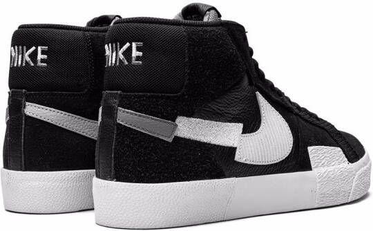 Nike SB Blazer Mid Mosaic "Black White Grey" sneakers