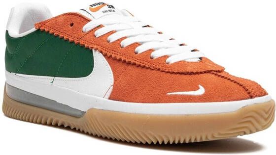 Nike BRSB "Deep Orange Pine Green White" sneakers