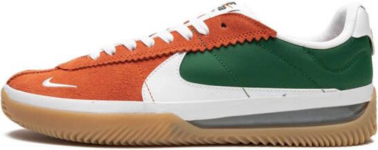 Nike BRSB "Deep Orange Pine Green White" sneakers