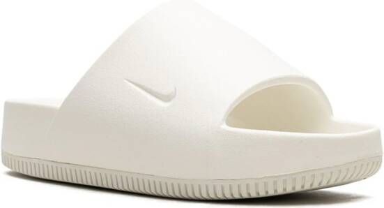 Nike Calm "Sail" slides White