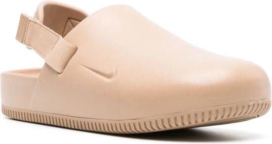 Nike Calm tonal slippers Neutrals