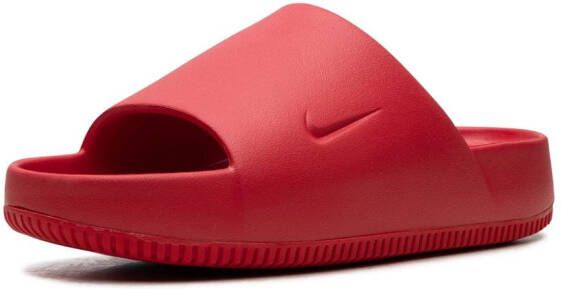 Nike Calm "University Red" slides