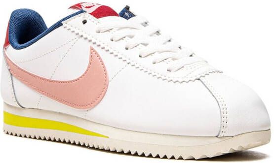 Nike Classic Cortez Leather "Coral Stardust" sneakers White