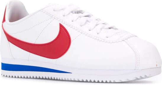 Nike Classic Cortez "White Varsity Red" leather sneakers