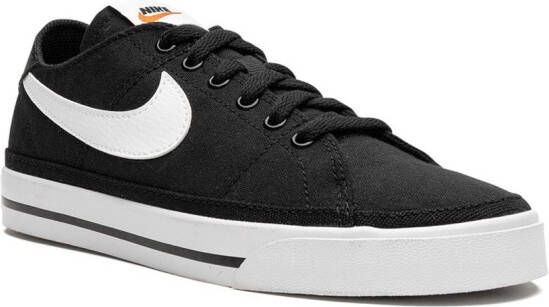 Nike Court Legacy Canvas "Black White" sneakers