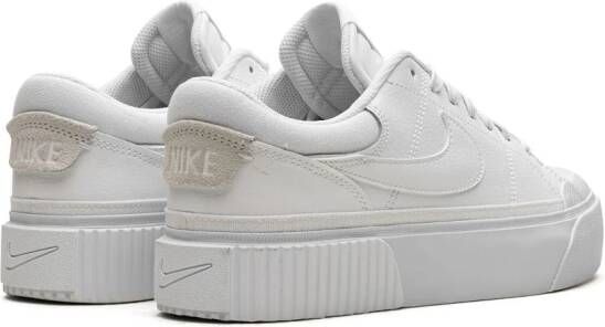 Nike Court Legacy Lift "Triple White" sneakers