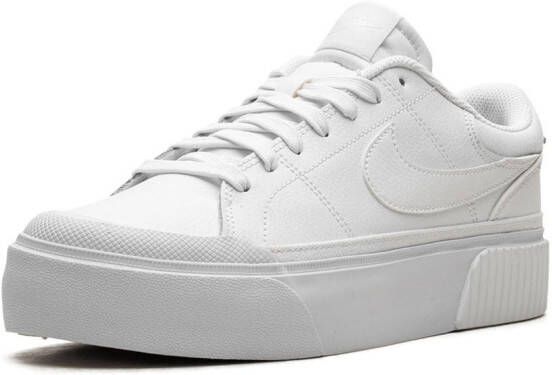 Nike Court Legacy Lift "Triple White" sneakers
