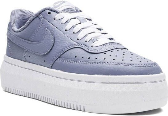 Nike Court Vision Alta LTR "Ashen Slate White Ashen Slate" sneakers Purple