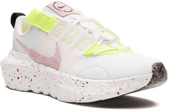 Nike Crater Impact "White Pink Glaze" sneakers