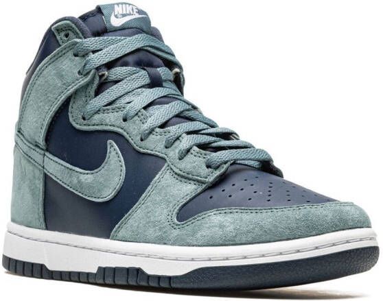 Nike Dunk High Retro PRM "Teal Suede" sneakers Blue