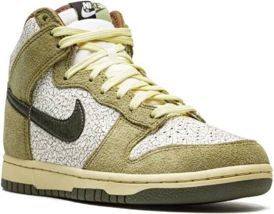 Nike Dunk Hi Retro "Re-Raw Halloween" sneakers Green