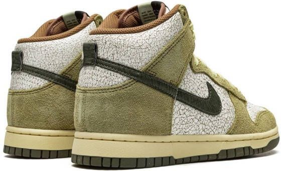 Nike Dunk Hi Retro "Re-Raw Halloween" sneakers Green