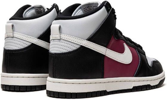 Nike Dunk High "Black Summit White Rosewood" sneakers